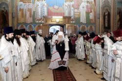 Великое освящение Флоро-Лаврской церкви в селе Ям