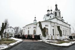 Великое освящение Флоро-Лаврской церкви в селе Ям